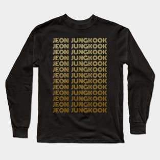 Jeon Jungkook - Jung Kook BTS Army Merchandise Long Sleeve T-Shirt